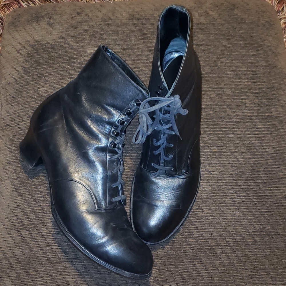 Anatomica Leather Bootie Made in Paris - Picture 2 of 7